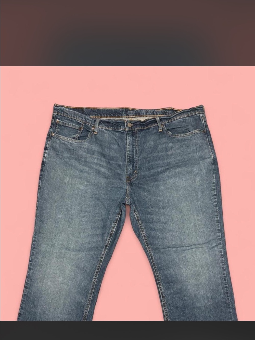 Classic Men's Blue Denim Jeans 44 x 30!
